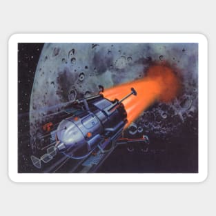 Vintage Science Fiction Sticker